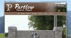 Desktop Screenshot of partlowchapel.com